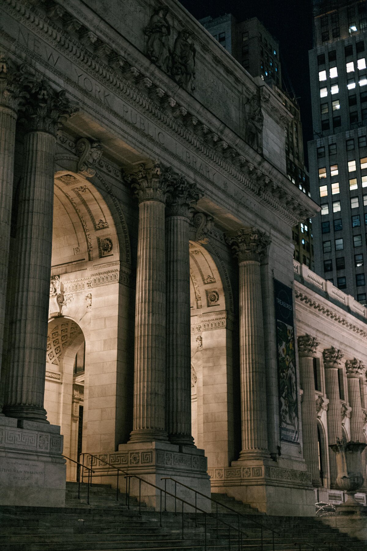 NYC Public Library Luxury Wedding Photos