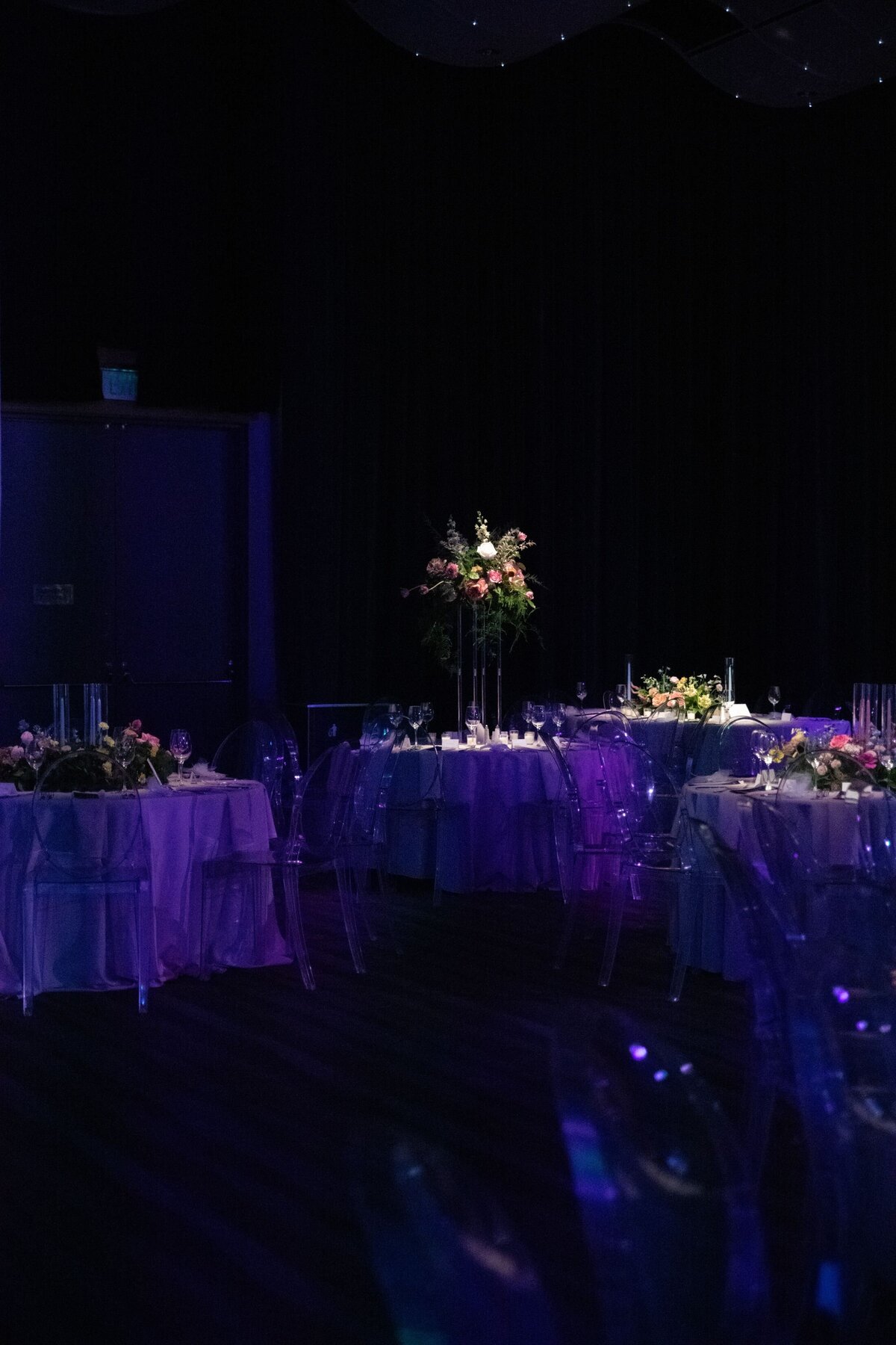 elevated floral arrangement