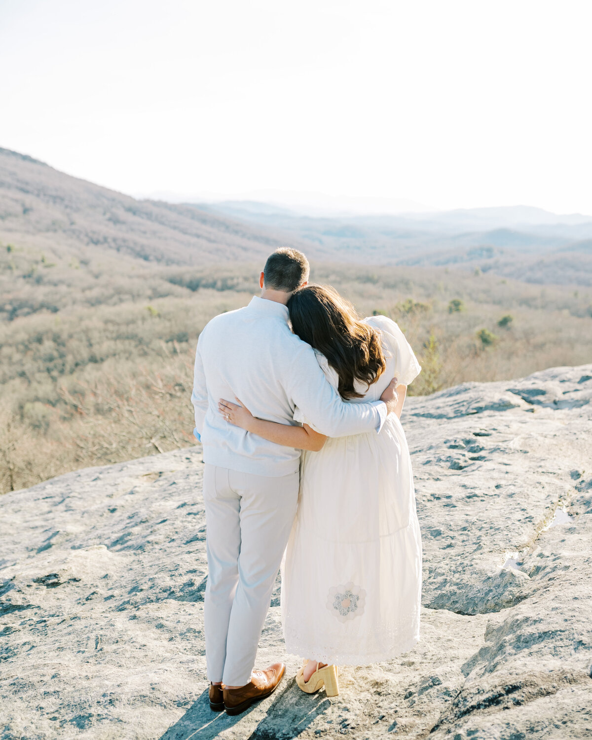 The Fourniers | Grandfather Mountain Engagement-47