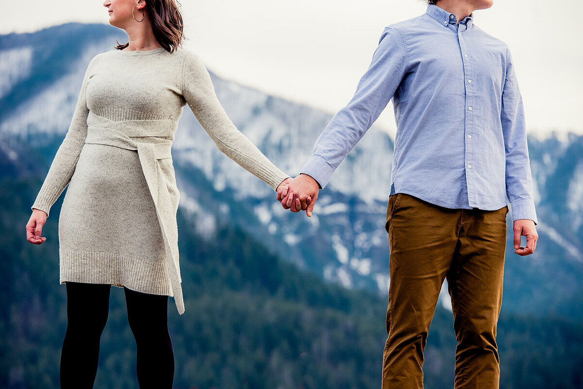 couple looking at landscape