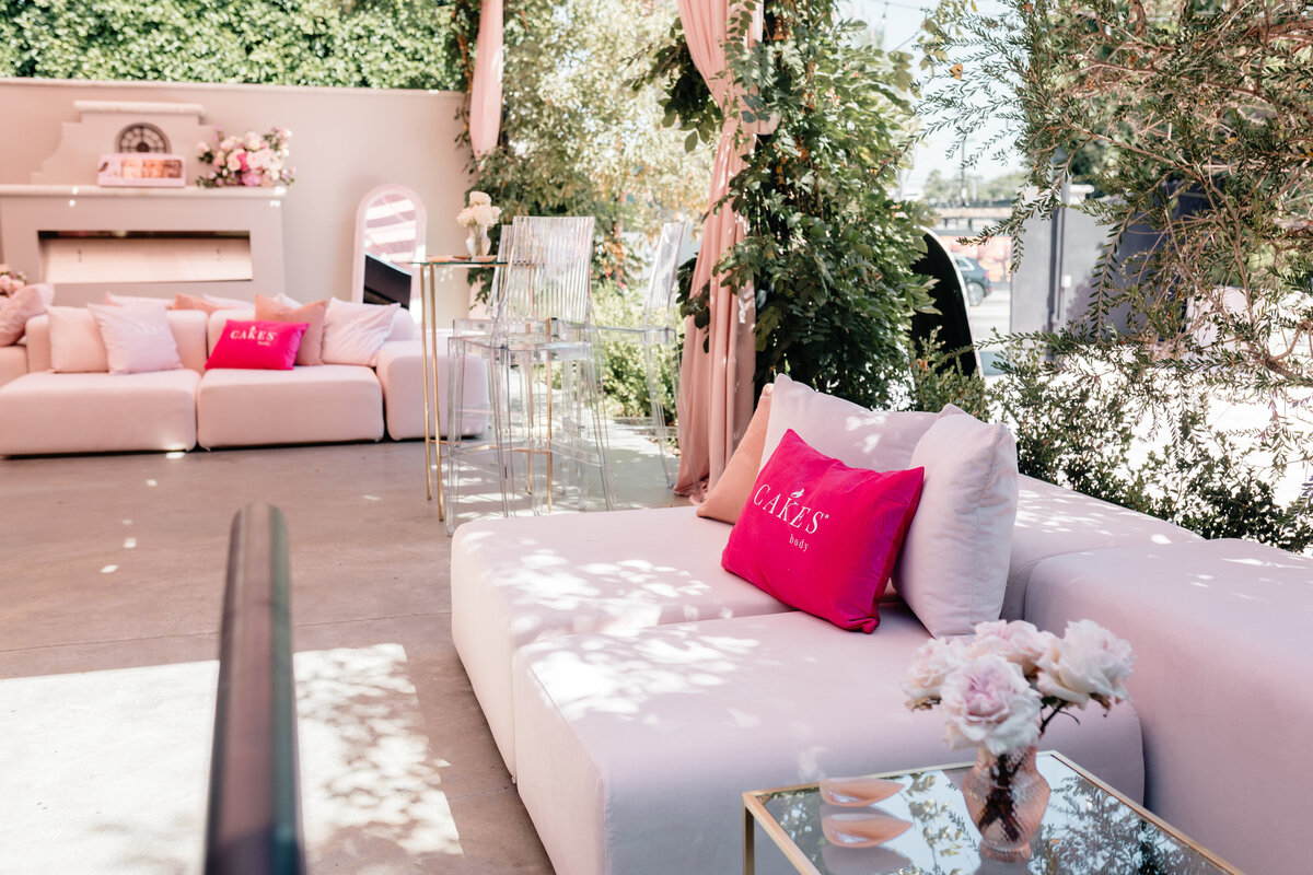 Cakes Body influencer event by The Works Collective | experiential event design in Los Angeles.