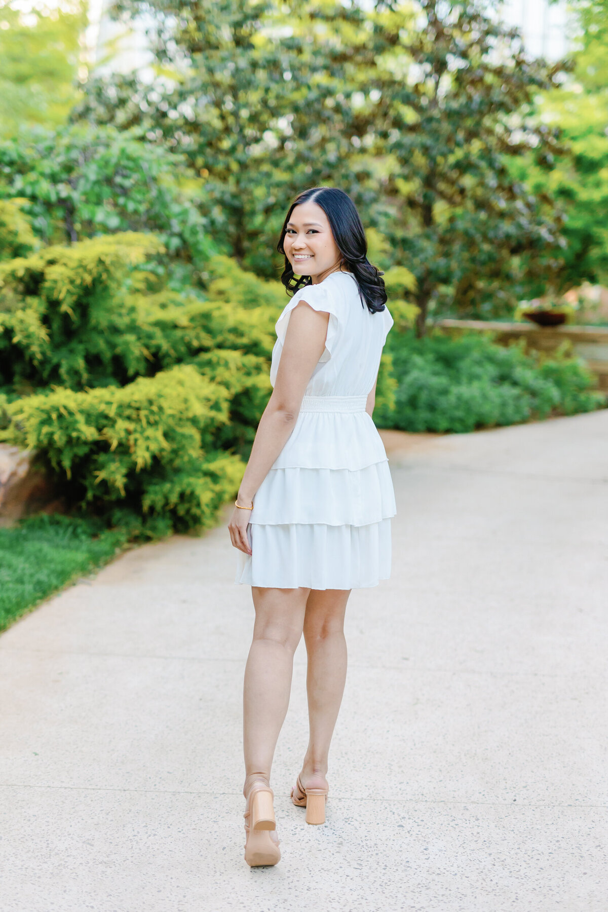 OU Senior photoshoot - Myriad Gardens OKC - Amanda Hitchen Photography-21