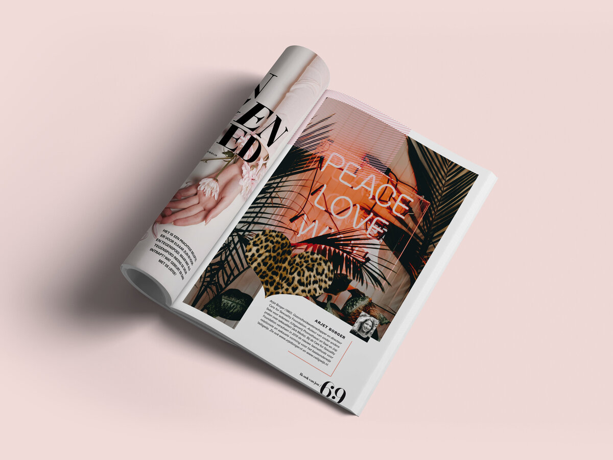 Magazine Ik ook van jou ontwikkelt voor EFT in opdracht van Mediawater. Begeleiding, productie, redactie en ontwerp magazine door Bladkamer.