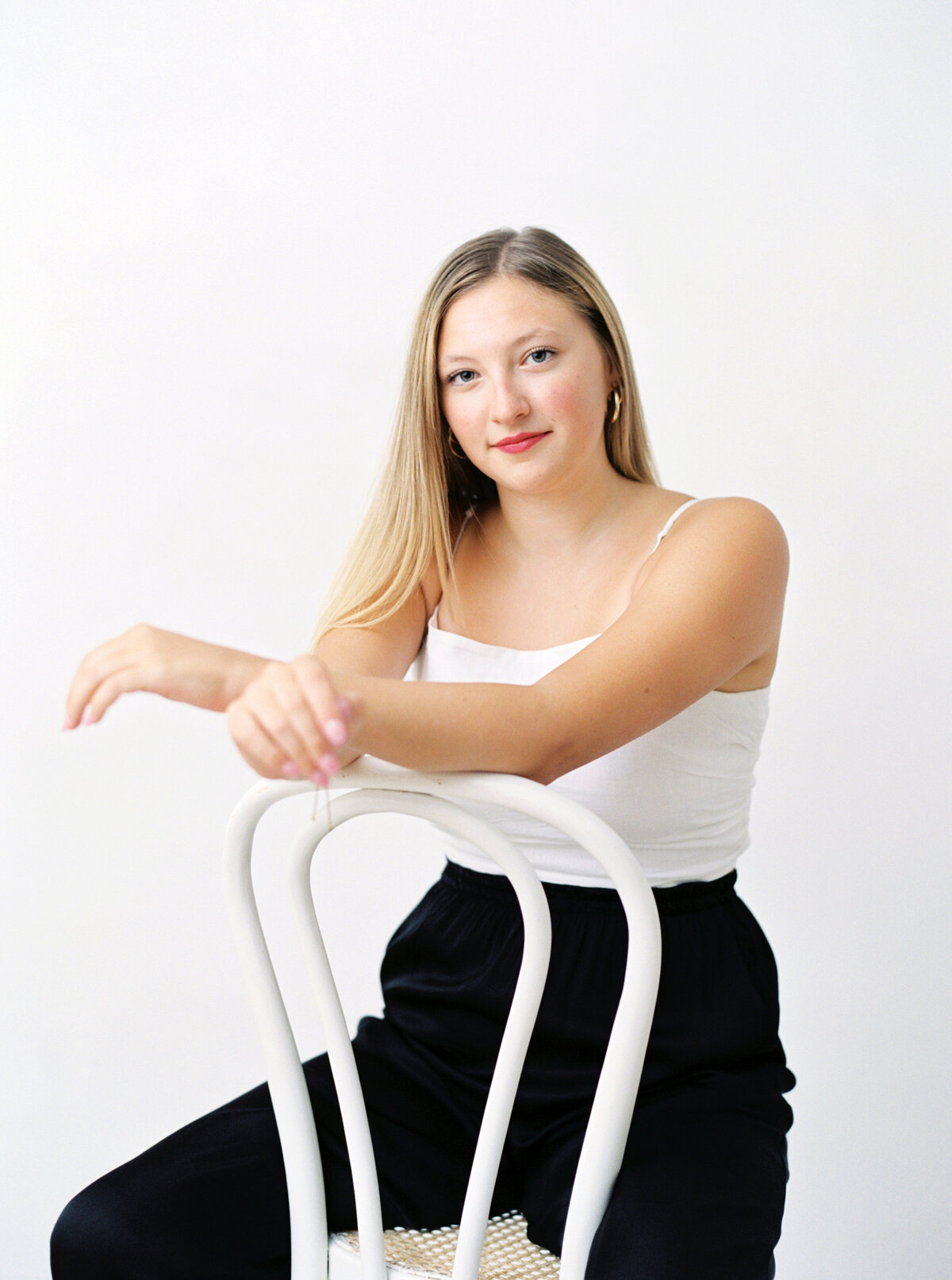 In-studio portrait photography session in Naters, Valais, Switzerland - 1