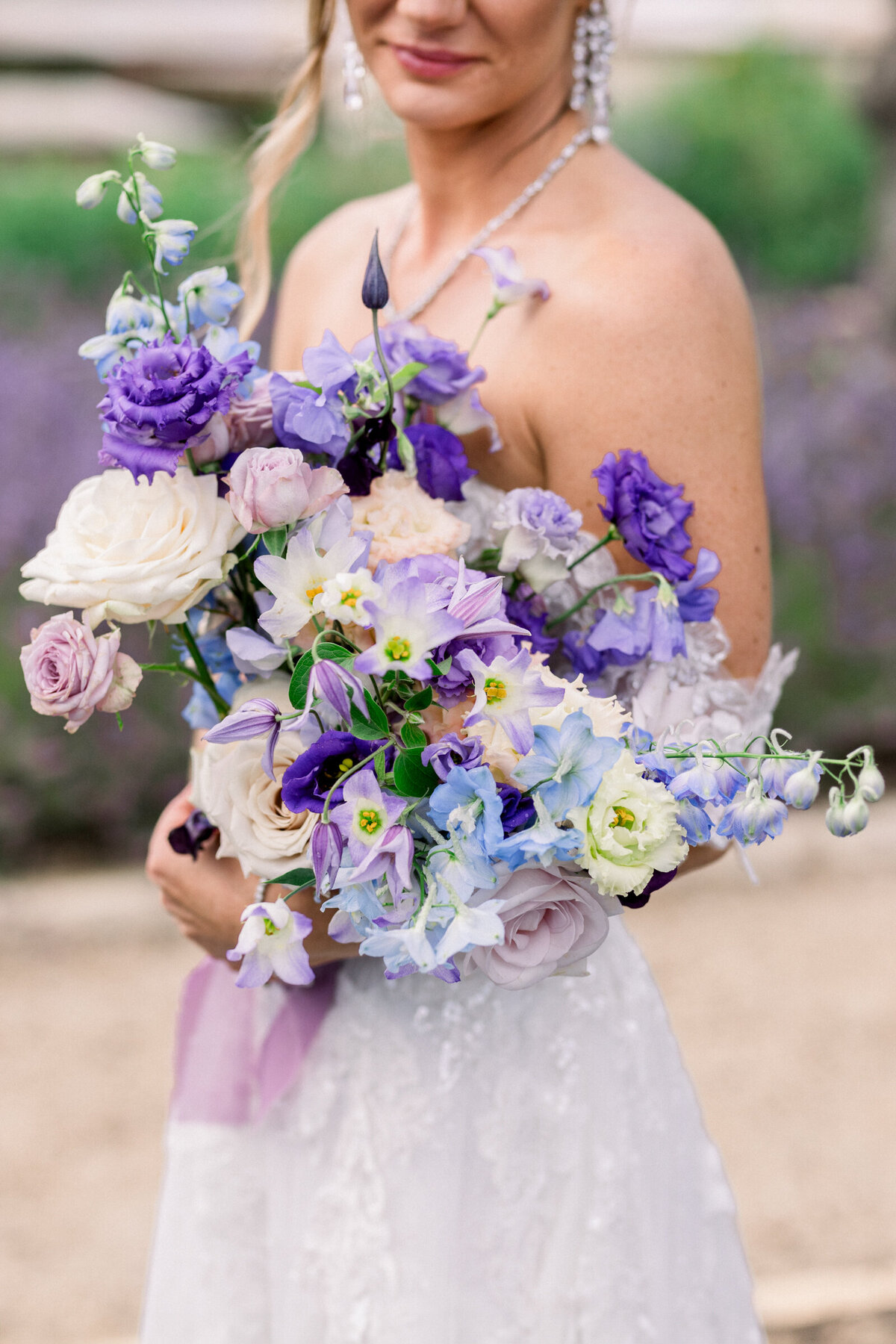Purple Wedding Bouquet