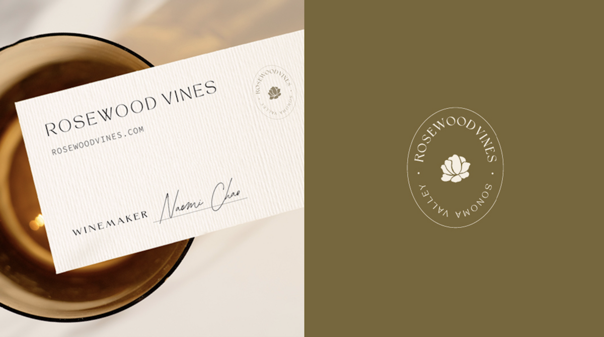 Rosewood Vines - Winery and Vineyard Brand Design - Sarah Ann Design -11