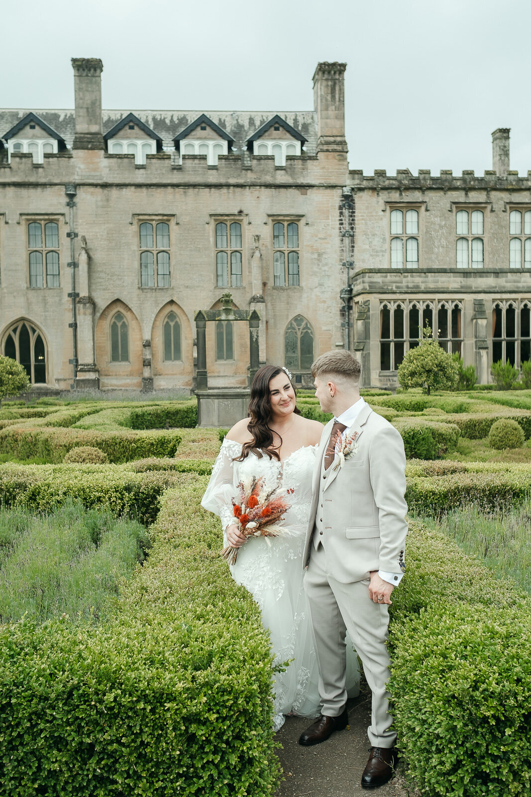 Romantic Nottingham Wedding at Newstead Abbey - Timeless Love in a Historic Setting-96