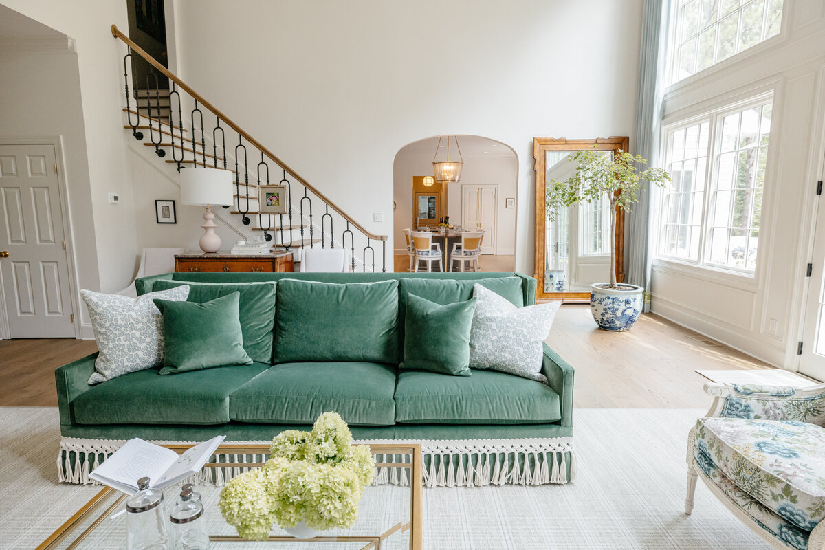 On Delancey Place Living Room Stair