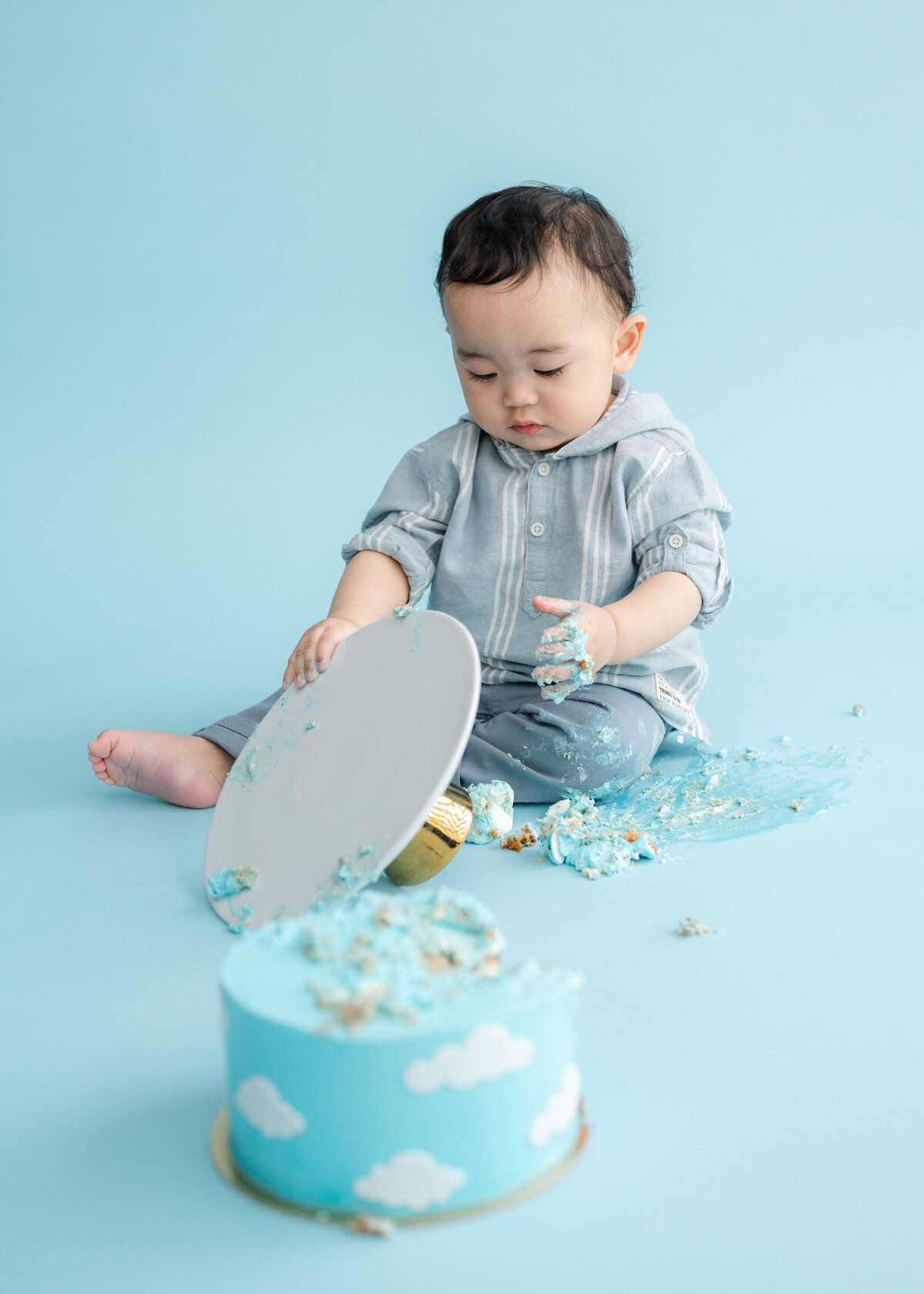 Family Photography Cake Smash