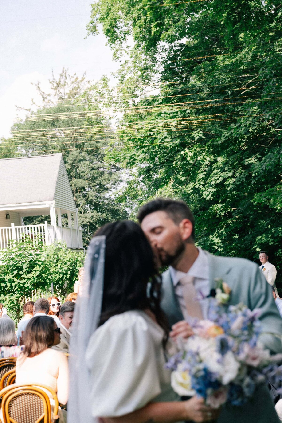 Connecticut Summer Backyard Wedding - Stacey Vandas Photography 10