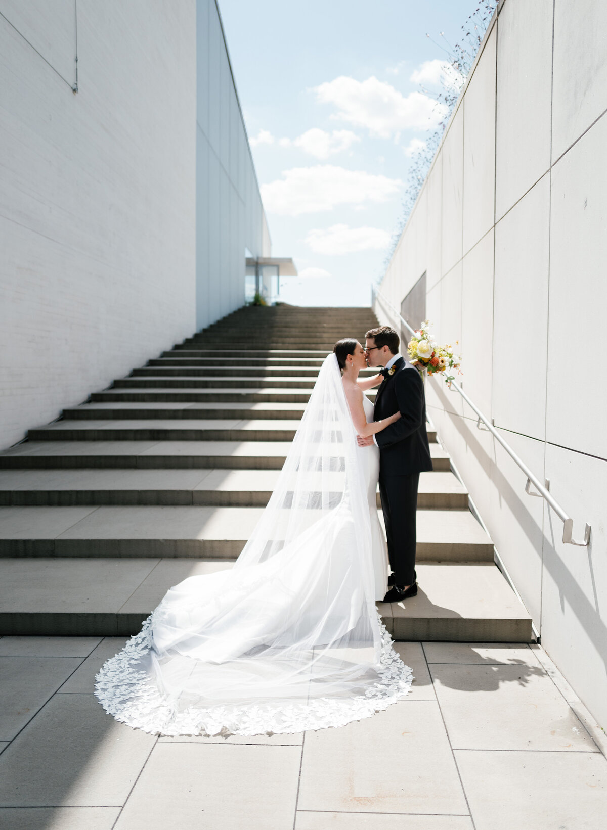 Kennedy Center Wedding Portraits in Washington DC 10