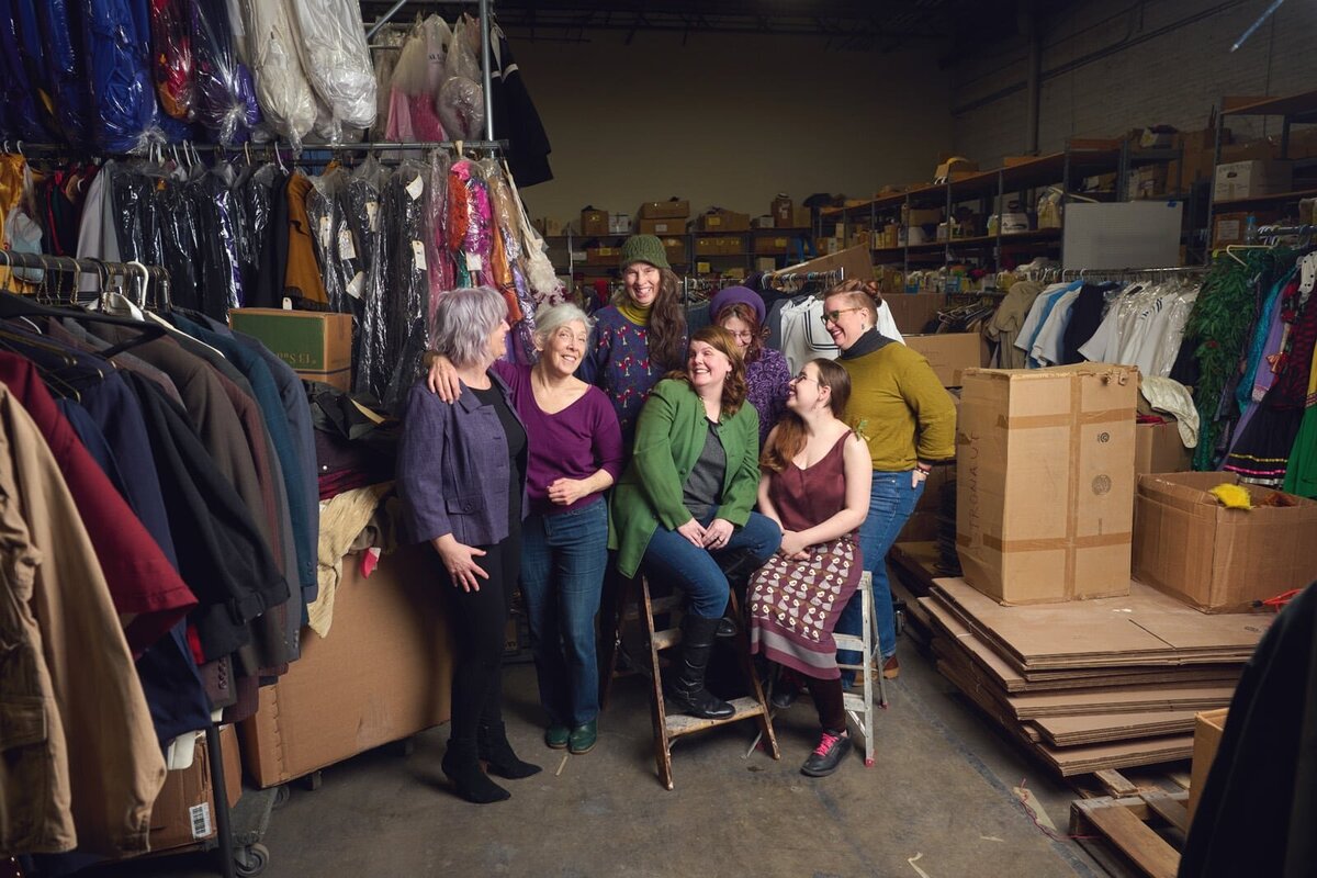 Group of Designers in Costume Studio-04
