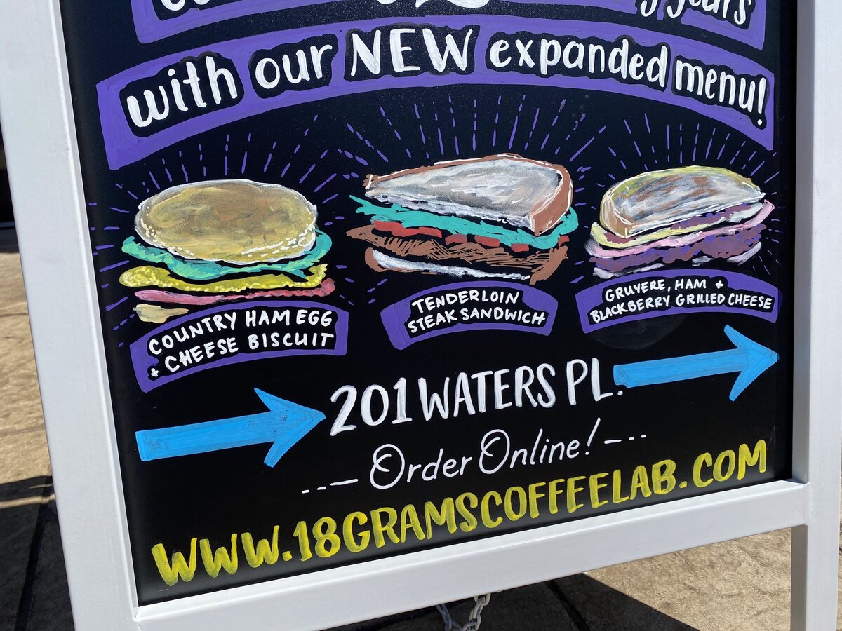 Sidewalk sign 2