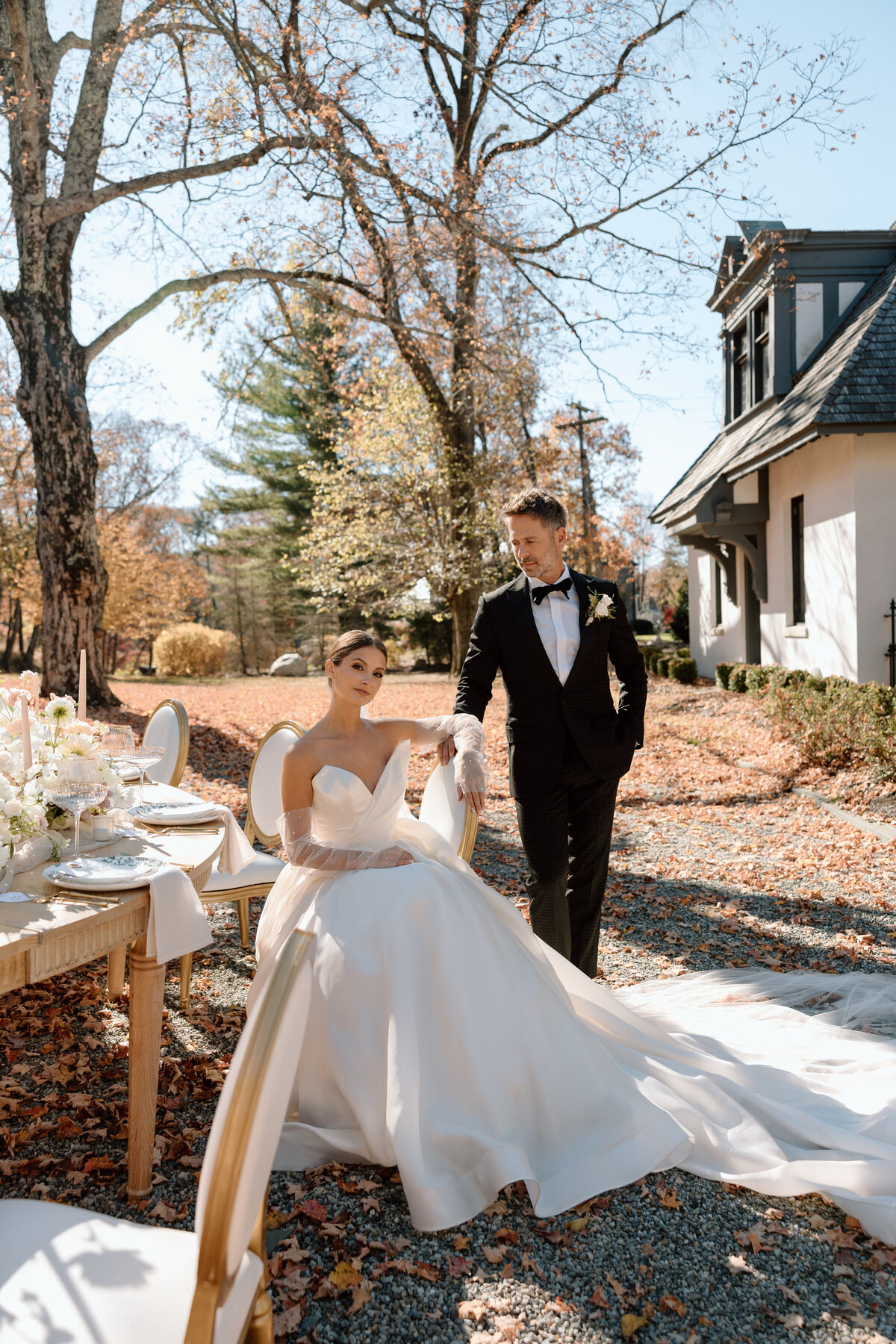 Tuxedo Park_ NY - Luxury Wedding Styled Shoot - Editorial Bridal 293