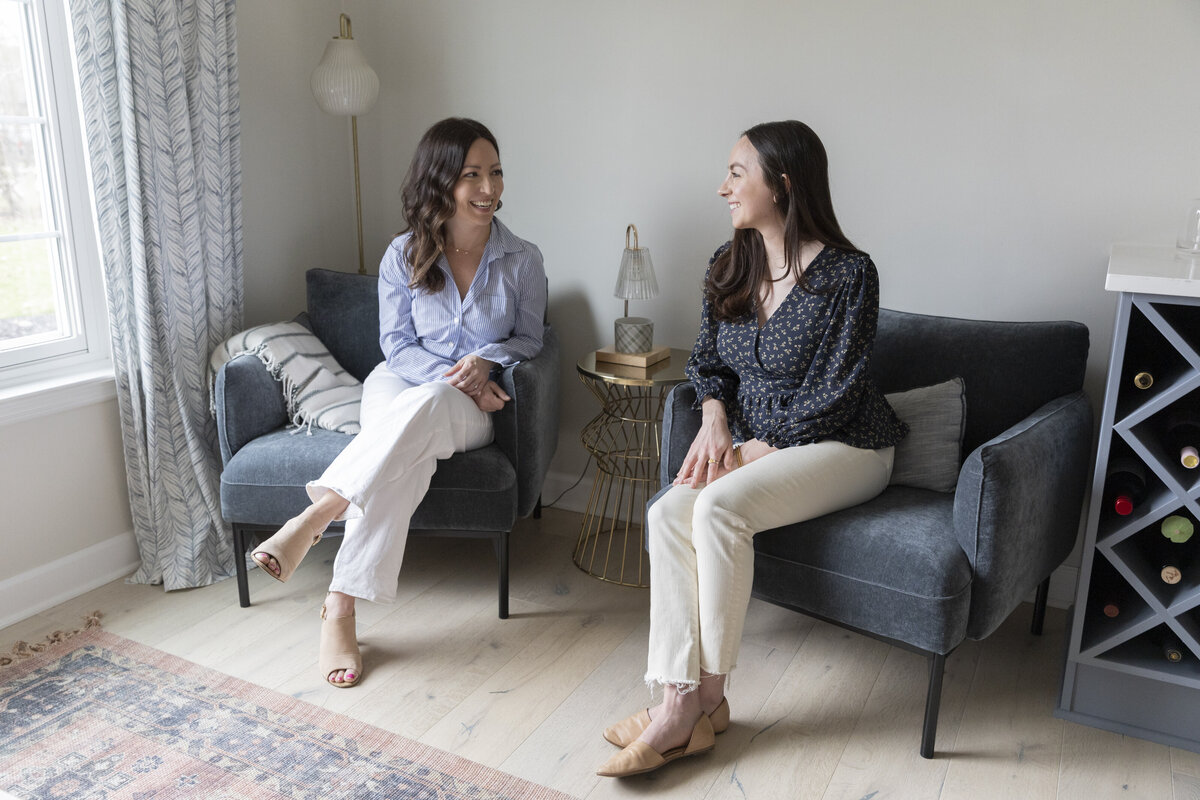 Andrea and Taylor front living room photo