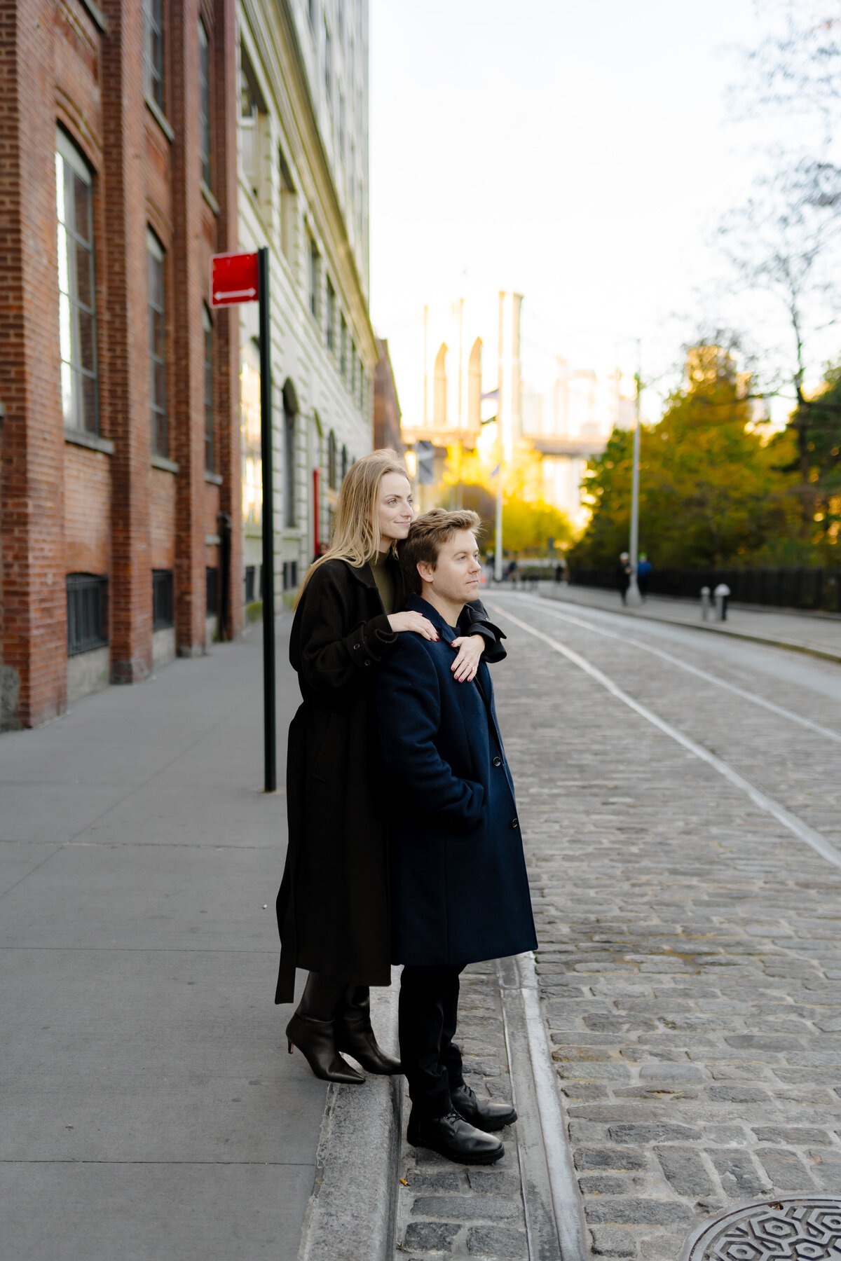 Brooklyn Bridge Engagement Photos 70
