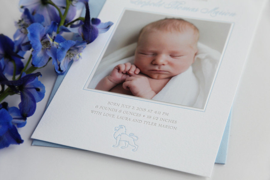 Birth-announcement-blue-lion-letterpress-3