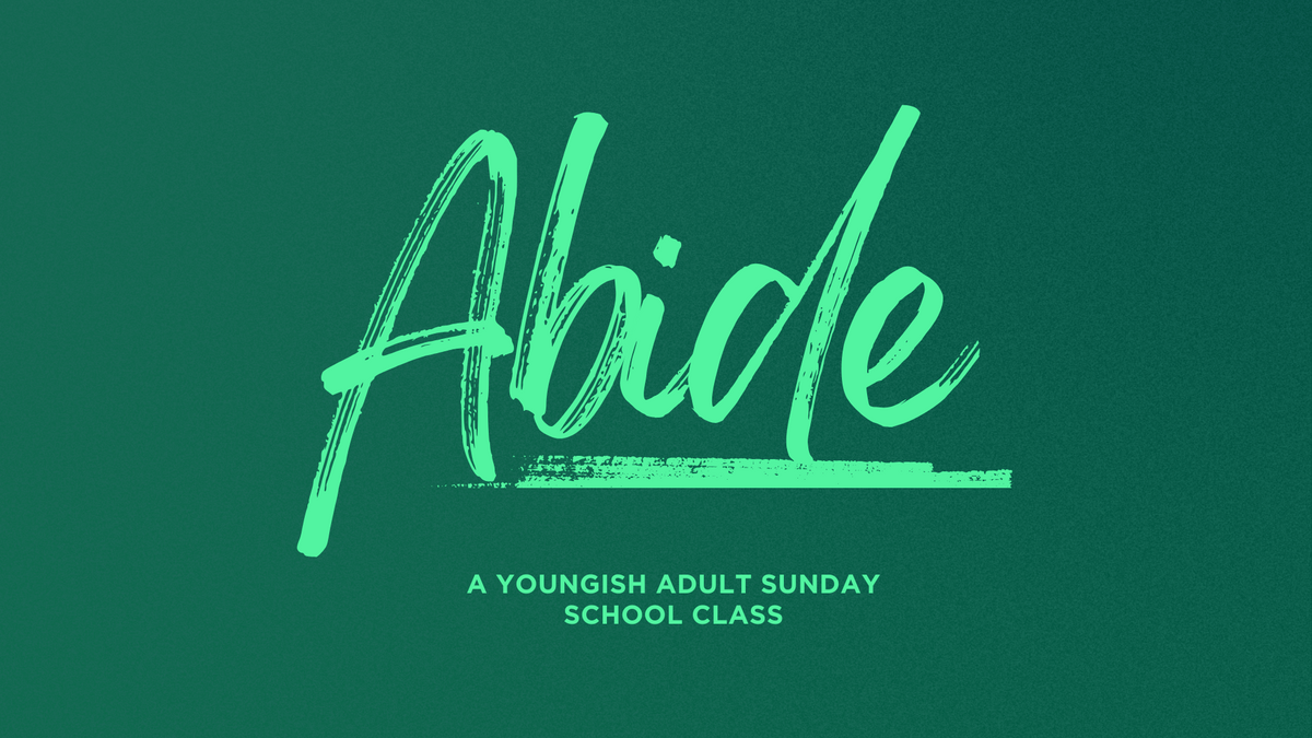 Green Simple Textured Peace Sermon Church Presentation