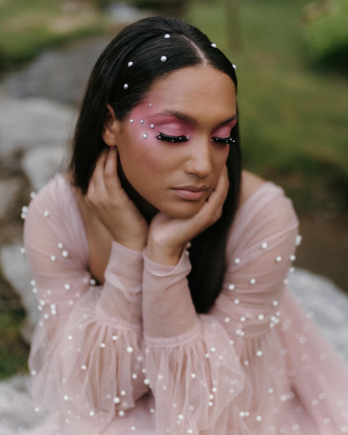 Makeup portrait design