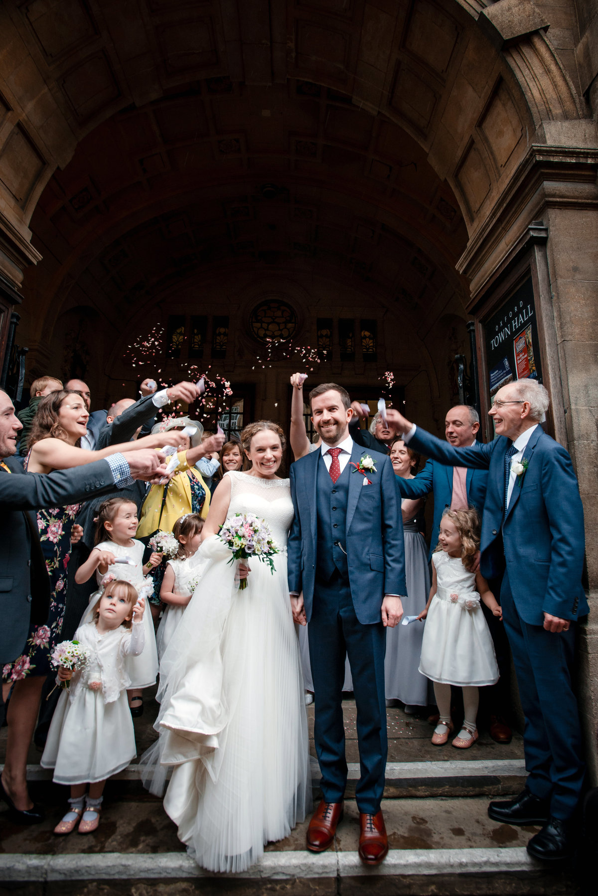 Oxford Town Hall Wedding photography