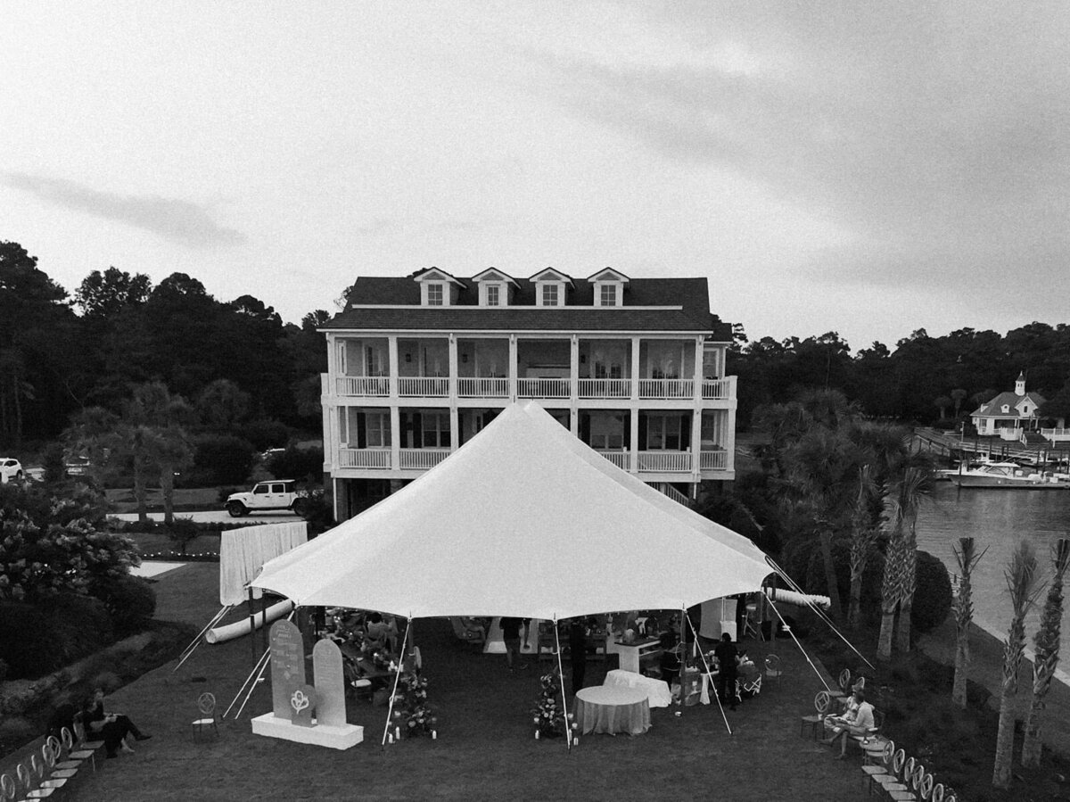 Southport NC Wedding | Blue Satin Bee 11