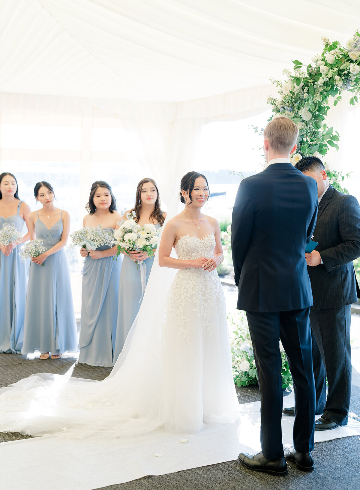 Woodmark Hotel Wedding Photographer, Wirkland - Seattle Waterfront Wedding - Film Photographer - Light and Airy - 29