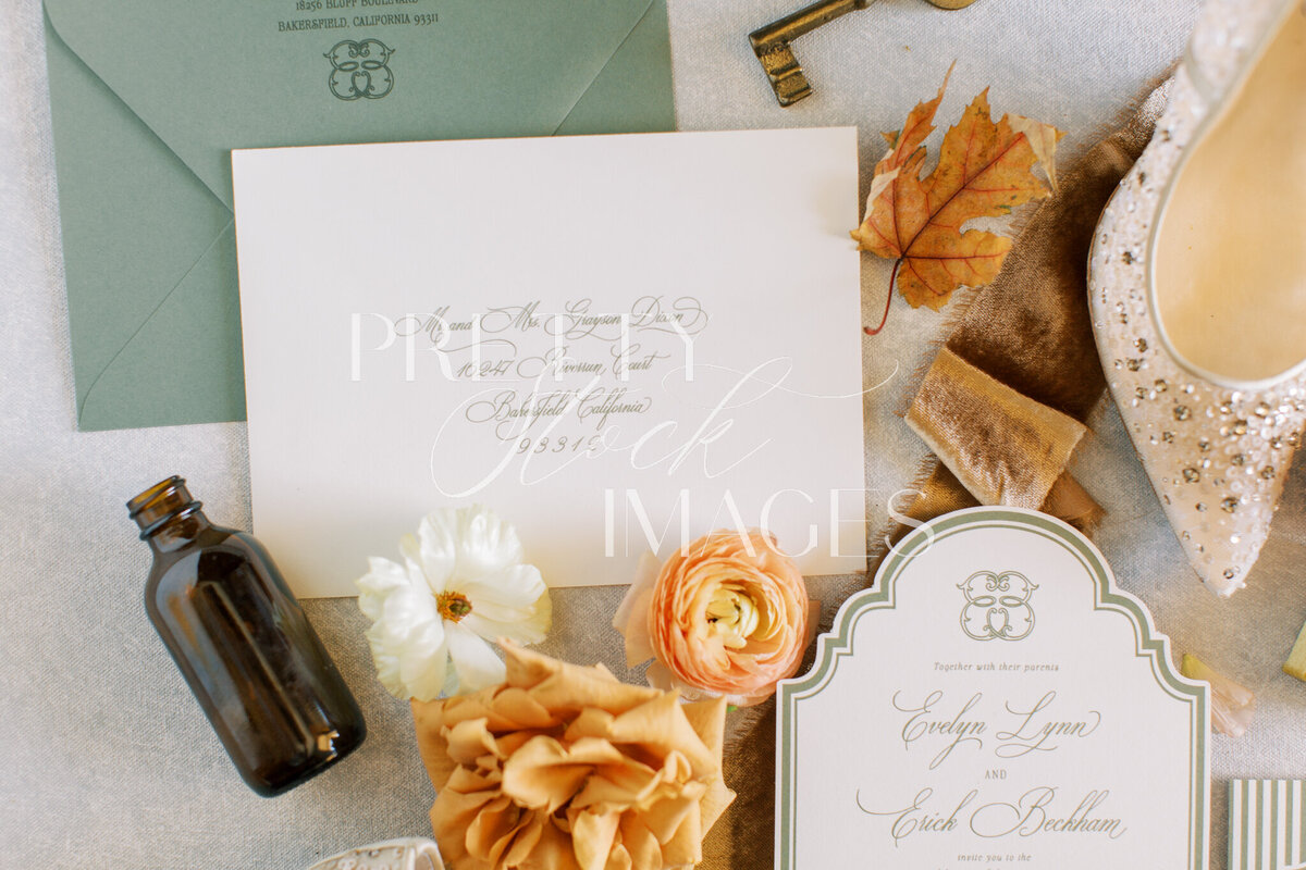 Pretty Stock Images - Fall Wedding Flat Lay-087