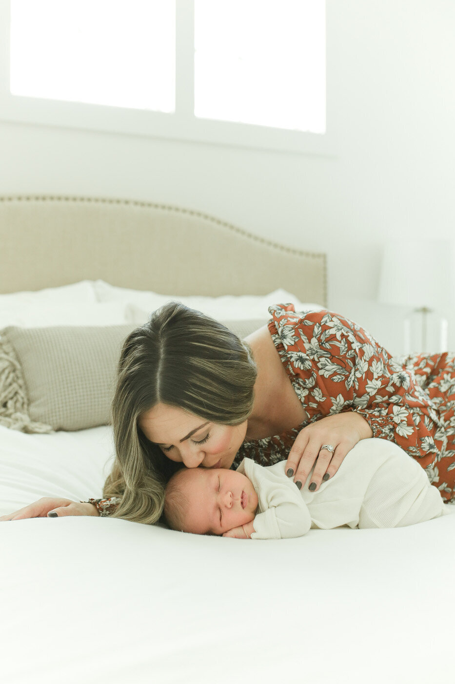 Charlotte In Home Newborn Photography | Deeana Kourtney 26