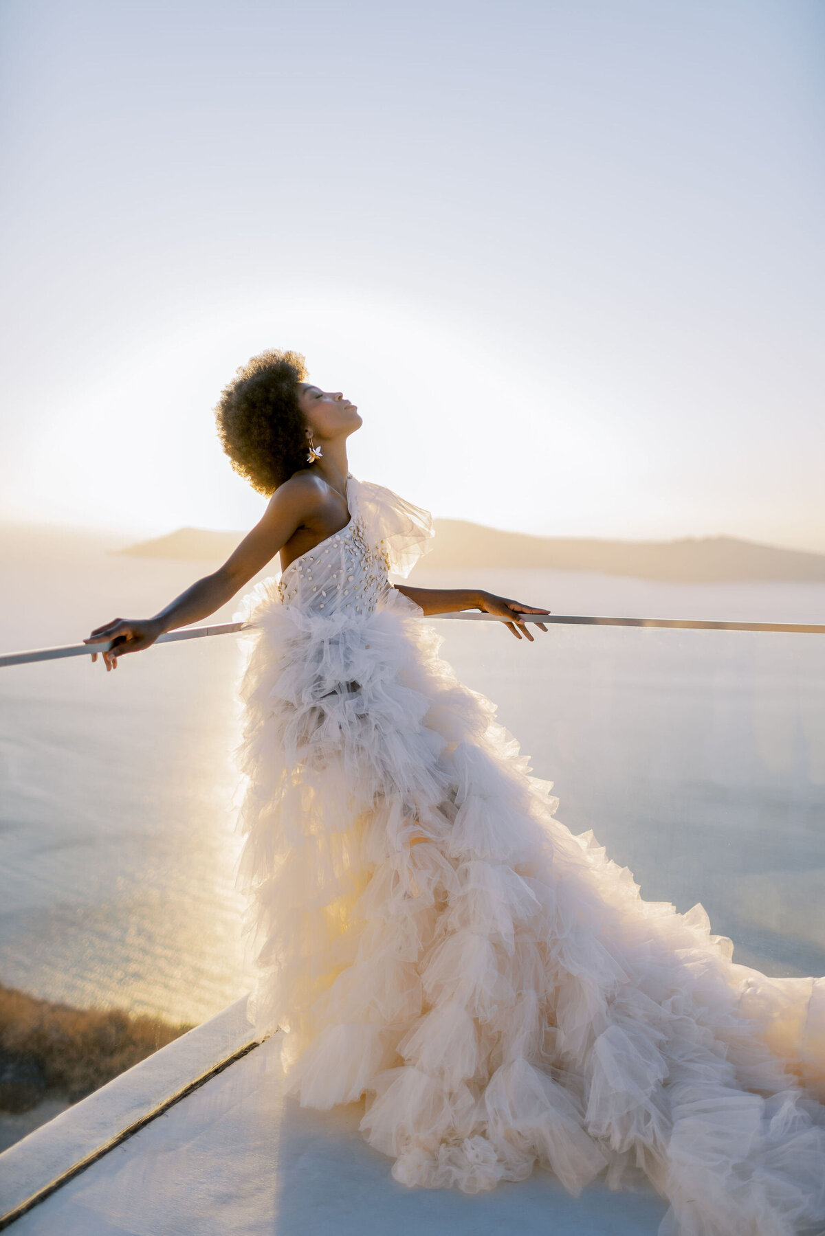 Greece Bridal Session Rocabella Santorini Millia London Gown Vicki Grafton Photography714