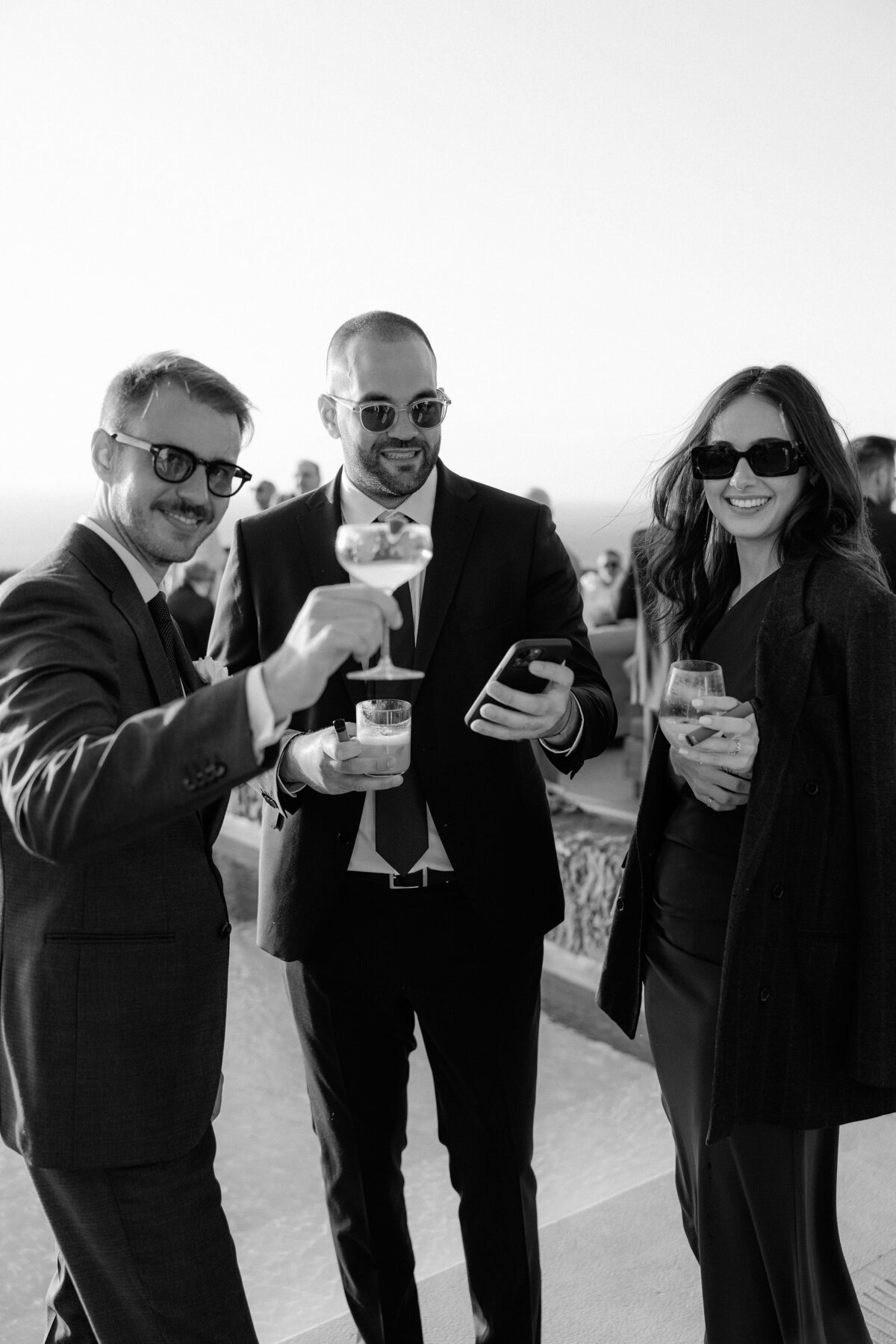 J&E | Glamorous Greece Wedding