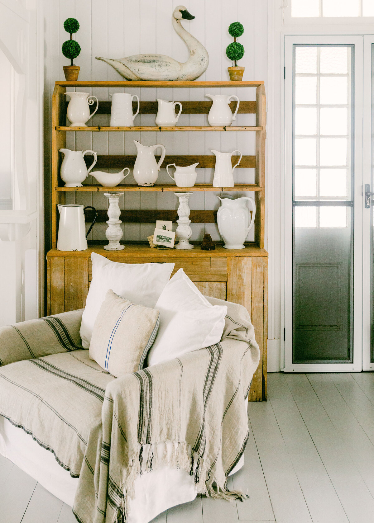Rustic White Airbnb Rental Short Term