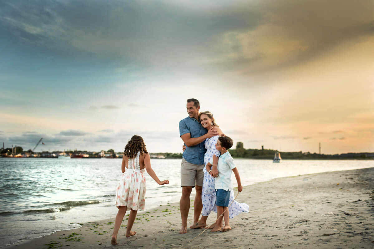 Clementine Cottage Photography family beach session