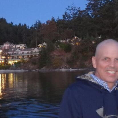Part 2 - Eric at the resort on Pender Island, Canada