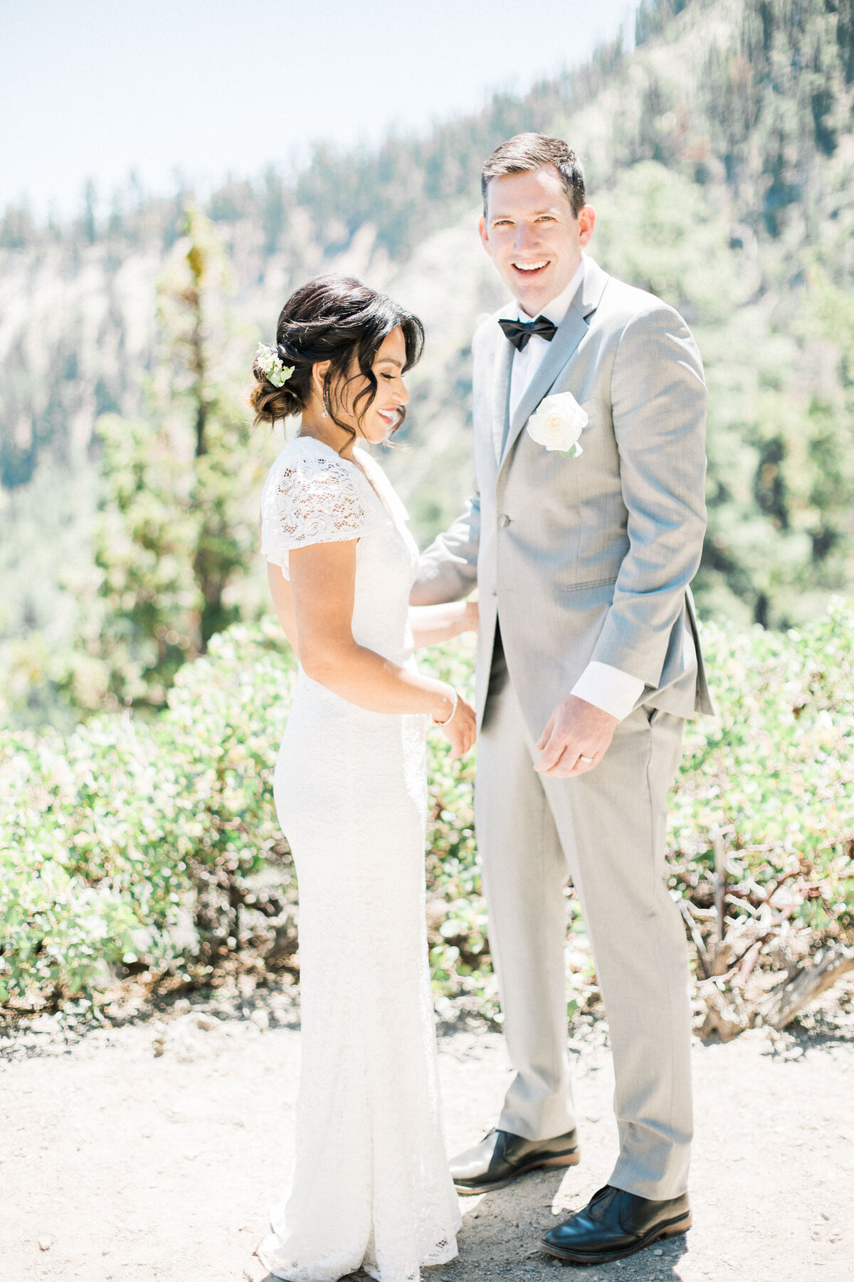 Lake Tahoe Mountaintop Elopement - 16