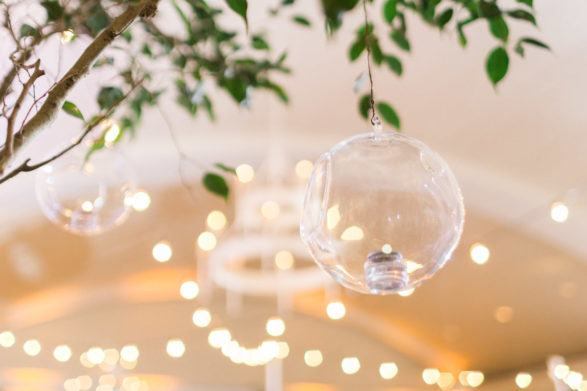 Jordan with Wedding Belles did an immaculate  job planning every detail for Brett and Mallory's midnight in the garden themed reception. Photo by luxury destination wedding photographer Rebecca Cerasani.