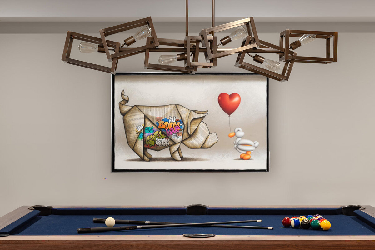 Pool Table Closer Up Boissenault