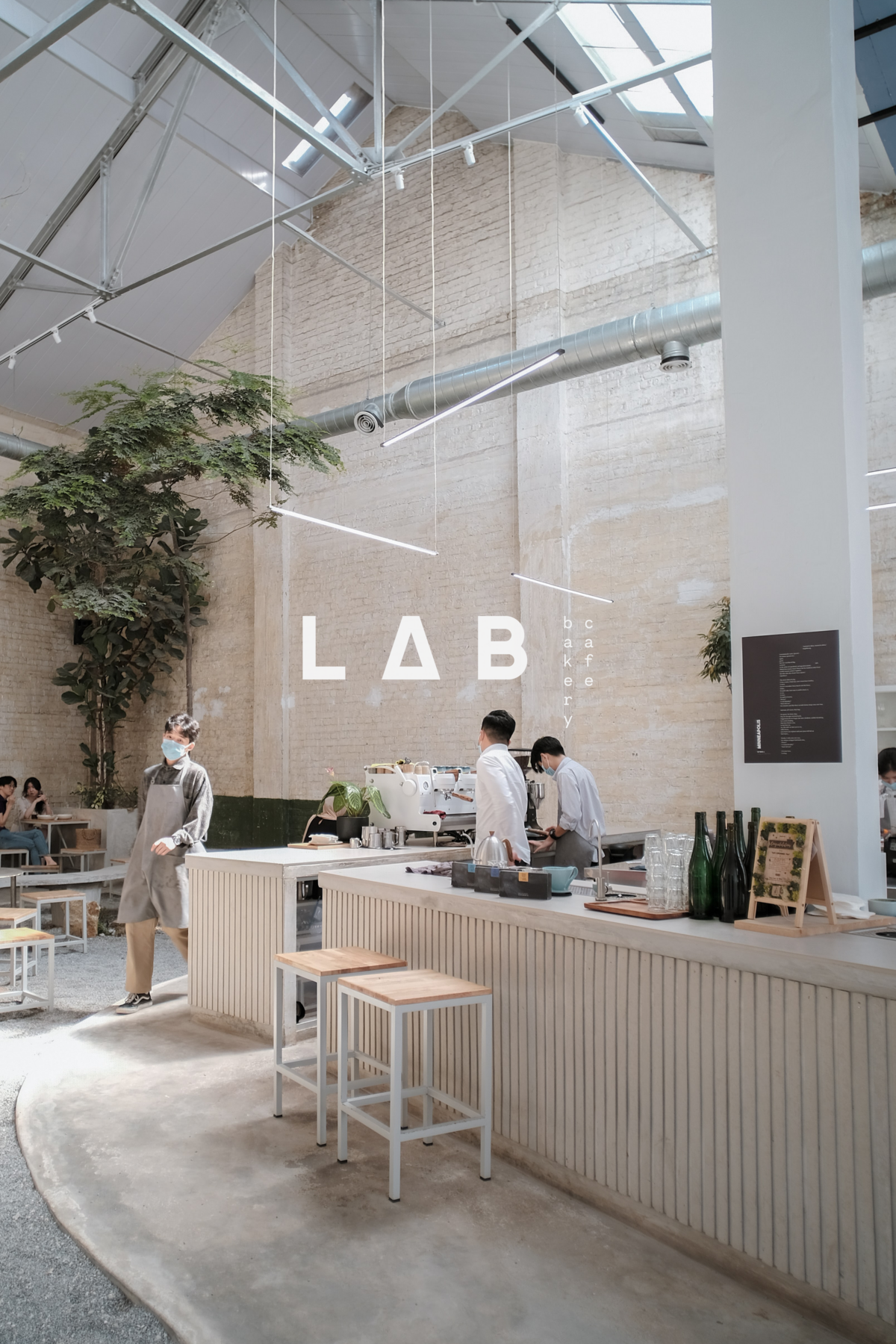 Lab Cafe Brand Logo