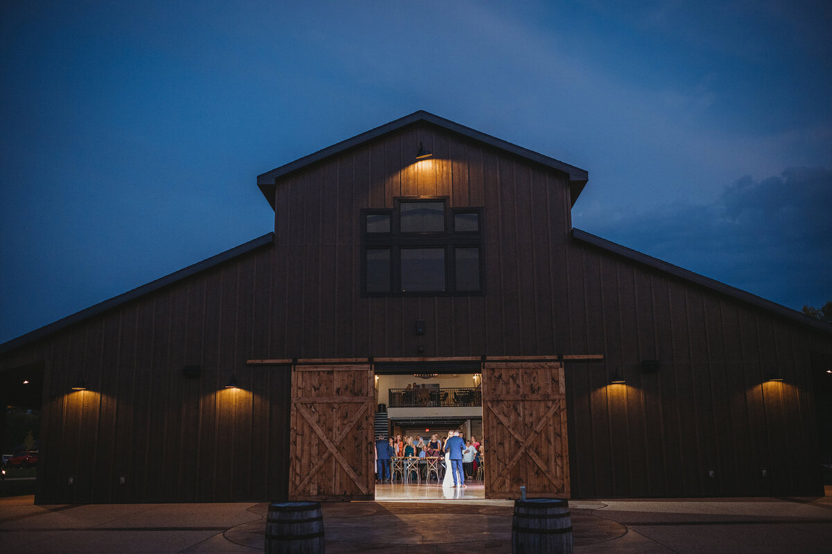 First Dance at The Barn