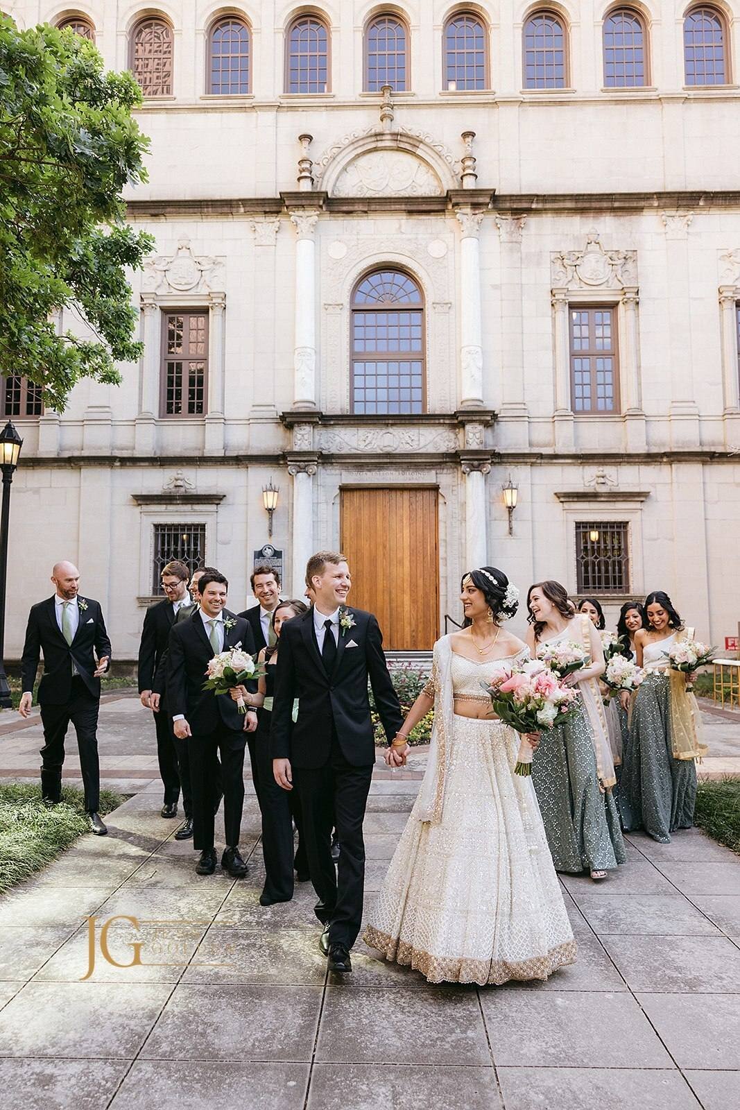 houston wedding planner - indian fusion library wedding - Lillie Jane Designs - Julia Ideson Library9