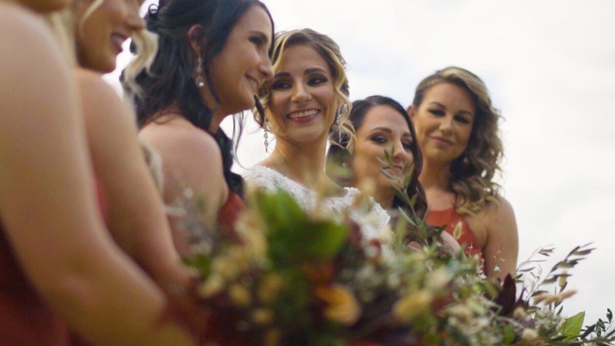 Bride with Bridesmaids 04
