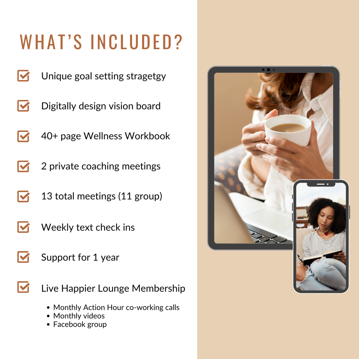 women accountability steps