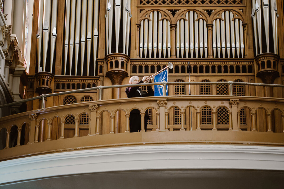 7 - Sacred Heart Catholic Church Wedding Trumpeteer - Tampa Bay Wedding Planner