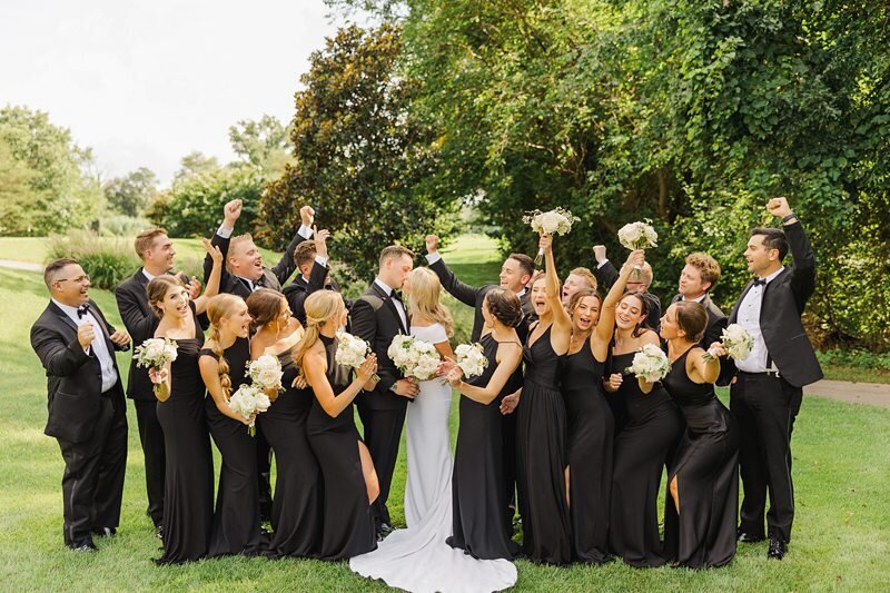 Wedding Party Portraits at Evansville Country Club146