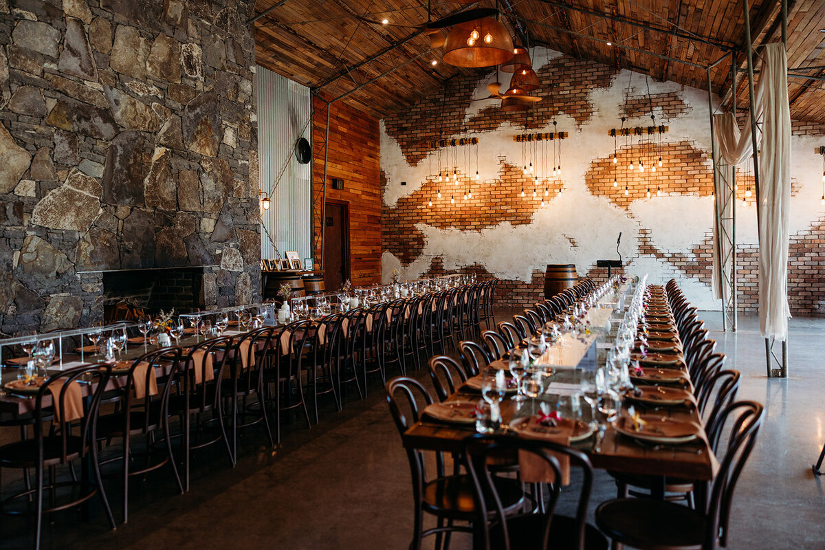 Petrichor Farm Wedding Venue located 30minutes drive from Canberra in the regional town of Gundaroo NSW. A perfect country wedding location with it's elegant rustic but luxe vibe. Photo by Acacia & Grace Photography, a Canberra Wedding Photographer