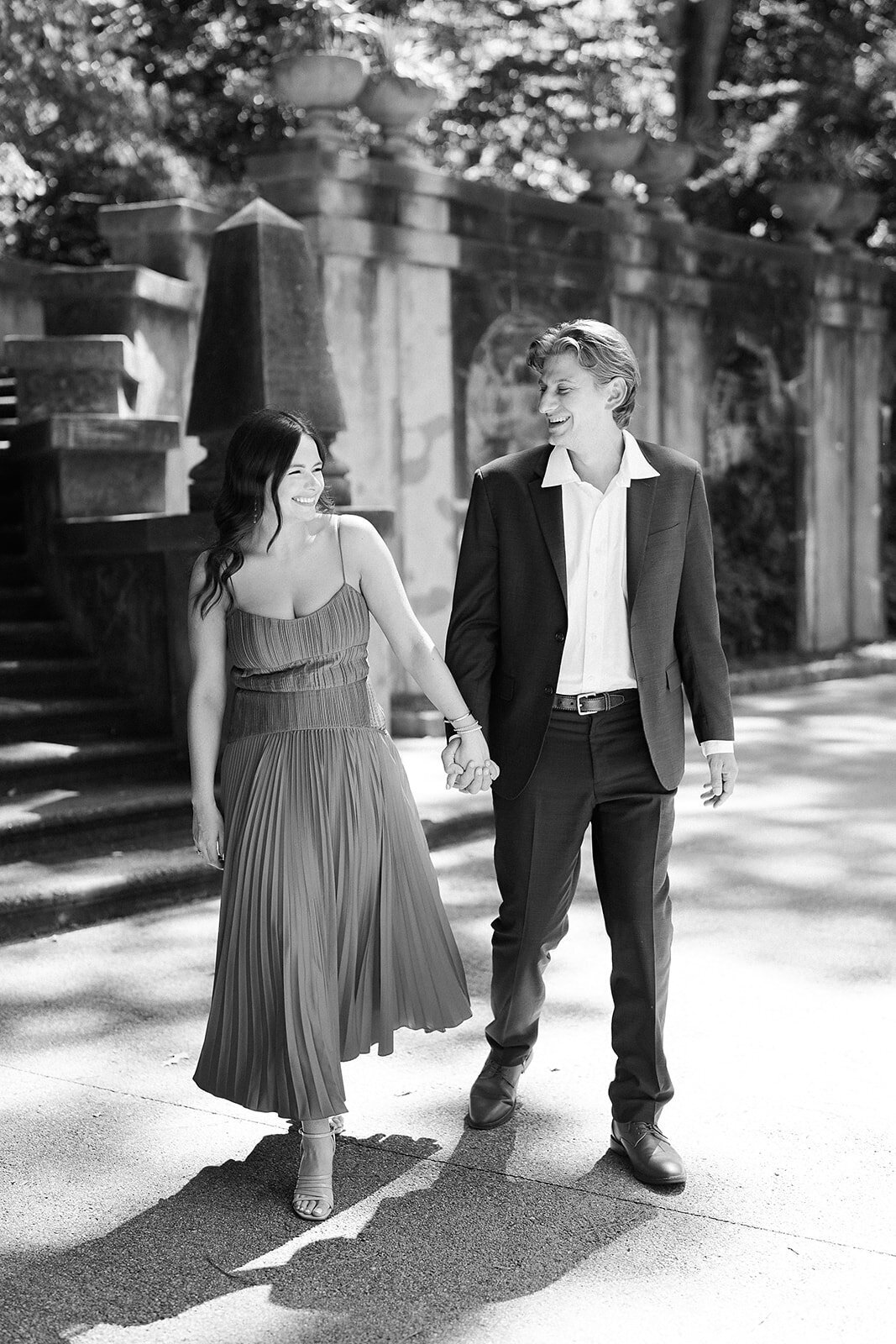 Atlanta-Swan-House-Engagement-Crystal-Photography-BW-2