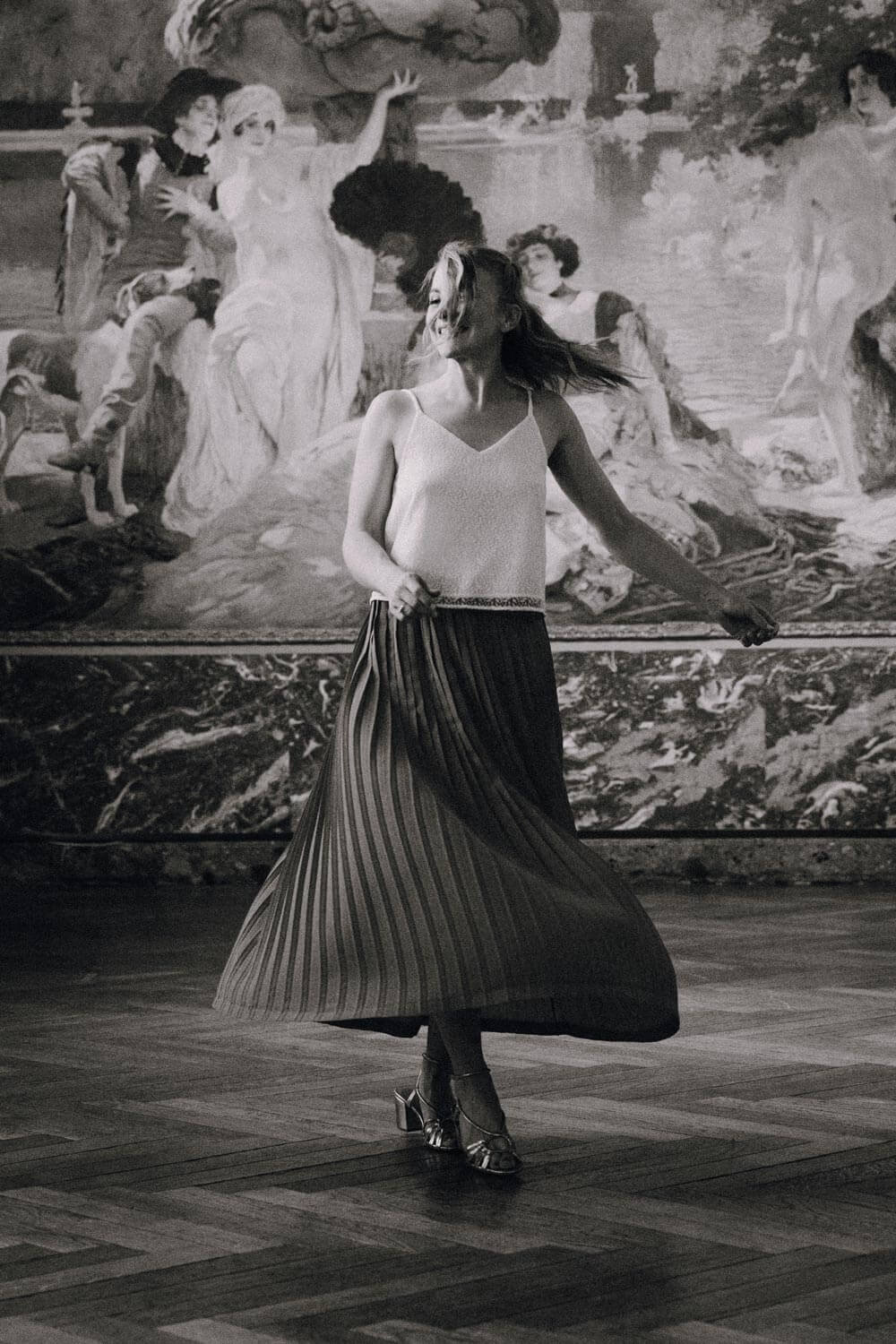mariée qui danse