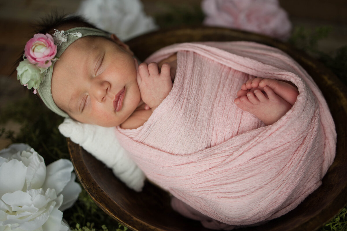 Beautiful Newborn Baby Girl