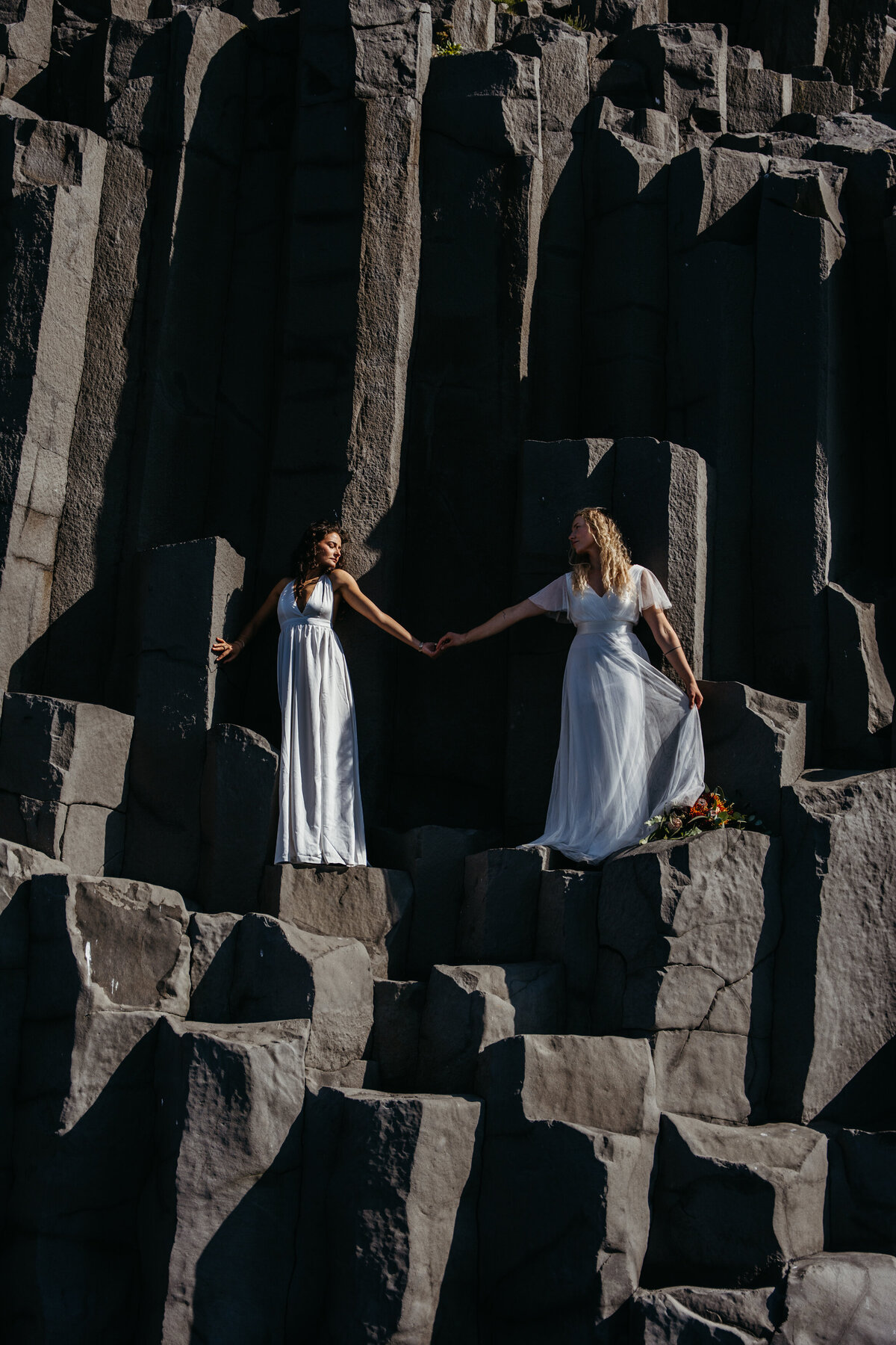 Black Sand Beach Iceland Elopement