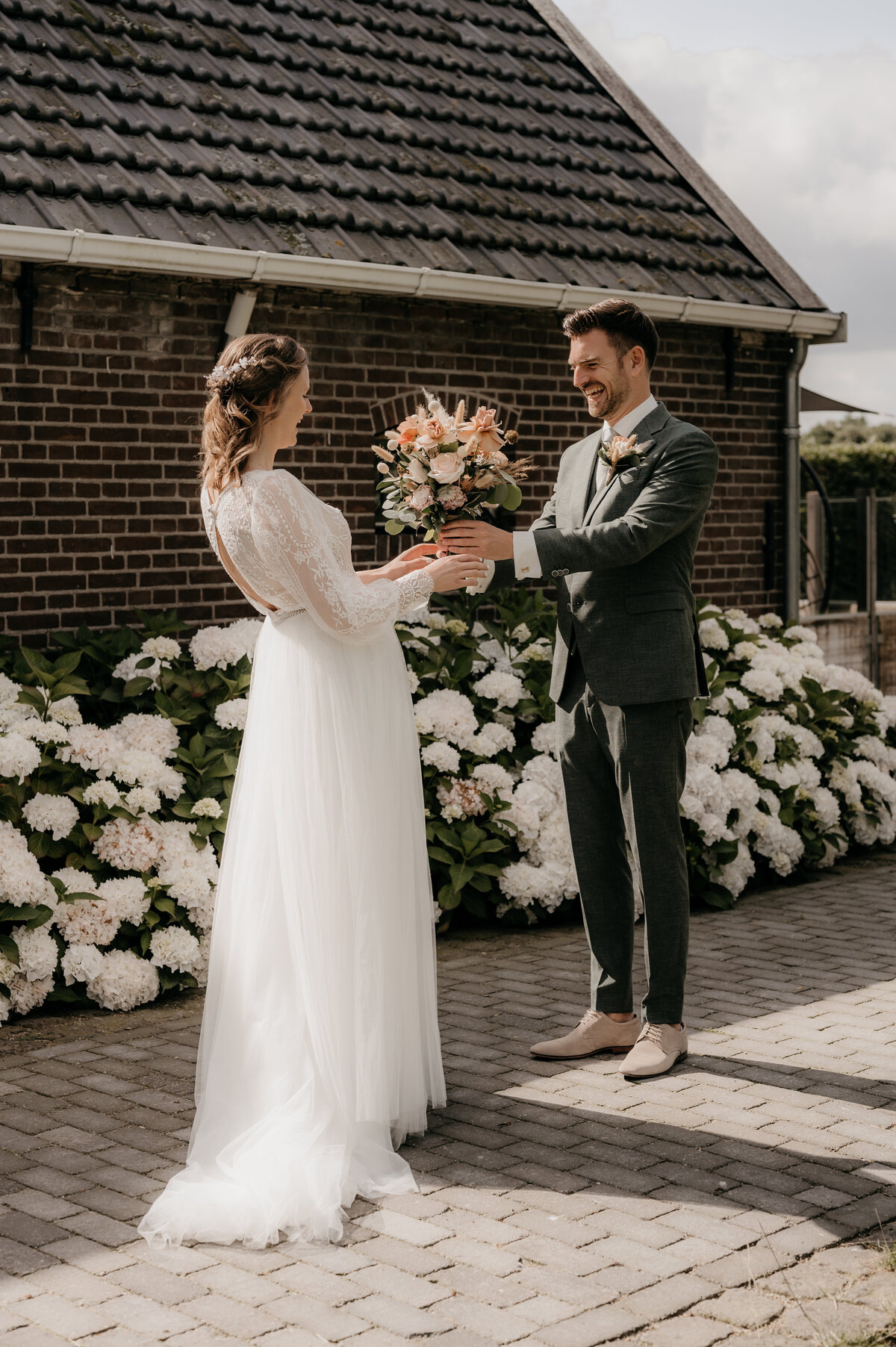 Pure Liefde Fotografie - Herbert-Niels & LoÏs - First look -20