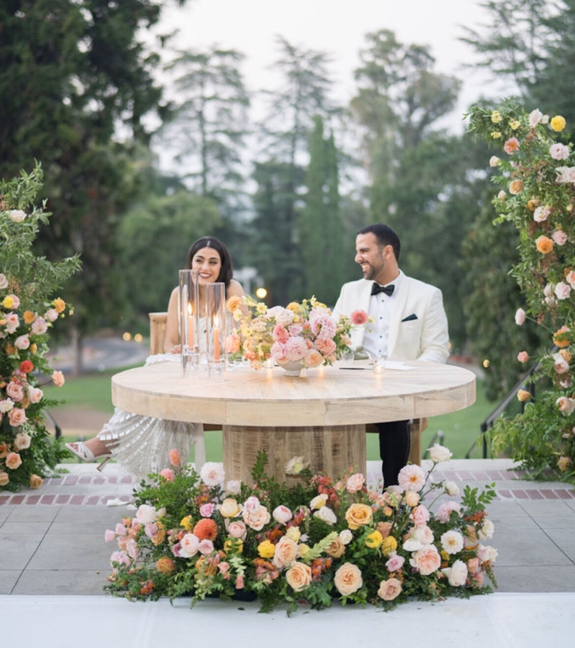 Villa Montalvo Wedding Flowers